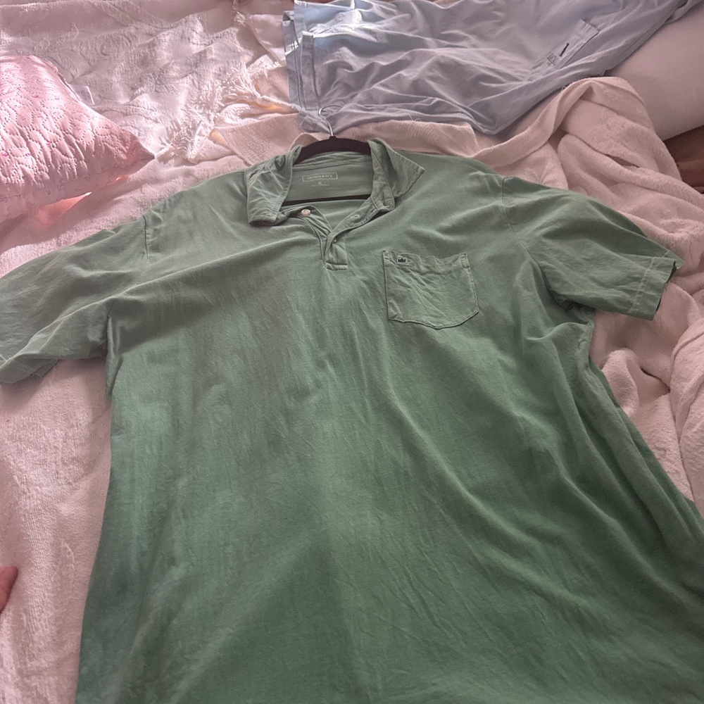 Crown&ivy green polo